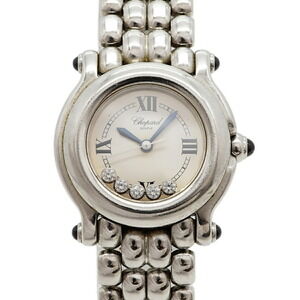 Chopard Happy Sport Diamond 27 8250-23 Ivory Dial Women's Watch